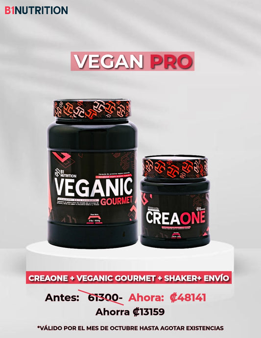 Vegan Pro Creatina + Veganic Gourmet