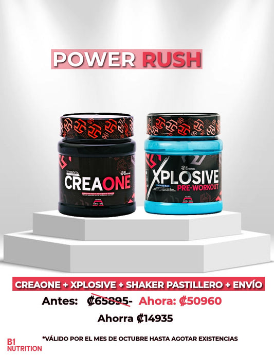 Power Rush Creatina + Aminoácidos