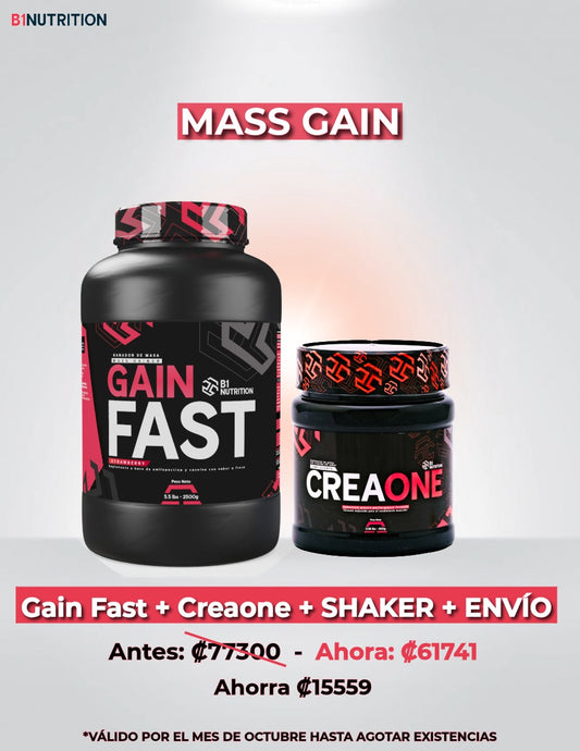 Mass Gain Ganador de Masa y Creatina