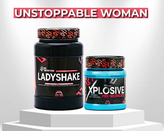 Unstoppable Woman Proteína y Pre-entreno